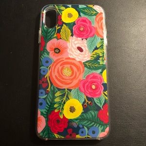 Rifle Paper Co Juliet Rose iPhone XR Case NEW